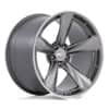 American Racing AR946 TTF Matte Anthracite w/Machined Lip (AR946AD20951515)-1