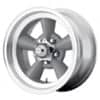 American Racing VN309 TorqThrust Vintage 15x7 5x127 -6 ET 83.1 CB Silver with Machined Lip (VN3095773US)-1