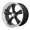 American Racing VN315 Torq Thrust II 1PC Gloss Black Machined Lip (VN31522950315)-1