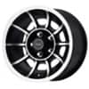 American Racing VN47 Vector 15x7 5x114.3 0 ET 86.2 CB Satin Black Machined (VN475765B)-1