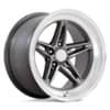 American Racing VN514 Groove Anthracite w/Diamond Cut Lip (VN514AD18801200)-1