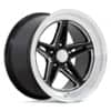 American Racing VN514 Groove Gloss Black Milled w/Diamond Cut Lip (VN514BE18801200)-1