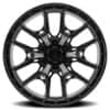 Arena Battle Gloss Black Machined Double Dark Tint 3