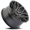 Arena Cobra Texture Gunmetal Machined Clear Coat 2
