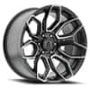Arena Cobra Texture Gunmetal/Machined/Clear Coat (A116209075P00007)-1