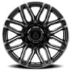 Arena Supreme Gloss Black Brushed Double Dark Tint 3