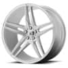 Asanti ABL-12 Orion 19x9.5 5x120 45 ET 74.1 CB Brushed Silver with Carbon Fiber Insert (ABL12-19955245SL)-1