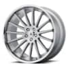 Asanti ABL-24 Beta Brushed Silver Chrome Lip (ABL24-20901515SL)-1