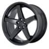 Asanti ABL-31 Regal Satin Black W/ Gloss Black Lip (ABL31-20901515SB)-1