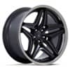 Asanti ABL-46 Duke Satin Black w/DDT Lip (AB046MT20901215)-1
