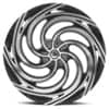 Azara AZA 519 Gloss Black Machined-2