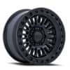 KMC Aztec 17x8.5 6x139.7 0 ET 106.1 CB Matte Black (KM554MB17856800)-1