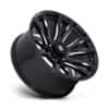 Fuel Blitz D673 Gloss Black / Milled-2