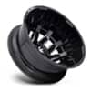 Fuel Blitz D673 Gloss Black / Milled-2