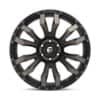Fuel Blitz D674 Matte Black / Machined / Dark Tint-3