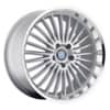 Beyern Multi 18x9.5 5x120 45 ET 72.56 CB Silver W/Mirror Cut Lip (1895BYT455120S72)-1