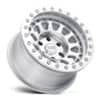 Black Rhino Primm Beadlock Silver W/Mirror Face & Silver Bolts-2