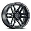 Black Rhino Apache 20x9 6x139.7 -18 ET 112.1 CB Matte Black W/Black Bolts (2090APC-86140M12)-1