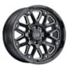 Black Rhino Hollister Gloss Black W/Milled Spokes (1795HSR-85127B71)-1