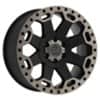 Black Rhino Warlord Matte Black with Machined Dark Tint Lip (1780WAR305127M71)-1