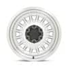 Black Rhino Aliso Gloss Silver w/Mirror Cut Face & Lip-2