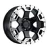 Black Rhino Gauntlet Gloss Black W/Mirror Machined Lip Edge (1785GLT-85127B71)-1