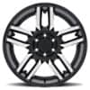 Black Rhino Mesa Matte Black W/Machined Face-3