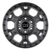 Black Rhino Midhill Matte Gunmetal w/ Black Bolts-3
