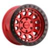 Black Rhino Primm Beadlock Red W/Black Ring & Black Bolts (1785PRM-85114R71)-1