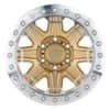 Black Rhino Rift Beadlock Matte Gold W/Machined Ring-3