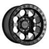 Black Rhino Riot 17x8.5 6x139.7 -30 ET 112.1 CB Matte Black w/ Black Bolts RF (1785RIT-06140M12)-1