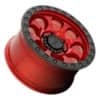 Black Rhino Riot Candy Red w/Black Lip and Black Bolts-2