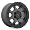 Black Rhino Venture Beadlock Matte Gunmetal w/Black Hardware (1780VTR386130G84)-1