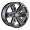 Black Rhino Wanaka Matte Gunmetal w/ Brushed Face and Gunmetal Tint (1785WKA126140G12)-1