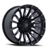 Fuel Blade 20x9 8x165.1 1 ET 125.1 CB Gloss Black (FC889BE20908001)-1