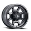 Vision 415 14x7 4x115 2 ET 80.0 CB Matte Black (415-147115MB4)-1