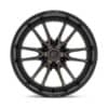 Fuel Clash 6 D762 Matte Black Dark Tint-4