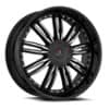 Cavallo CLV-54 22x8.5 5x114.3/5x120 38 ET 74.1 CB Gloss Black Machined (CLV54228551143120+38BM)-1