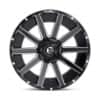 Fuel Contra D615 Gloss Black & Milled-3