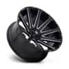 Fuel Contra D615 Gloss Black & Milled-2
