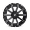 Fuel Contra D616 Matte Black & Milled-3