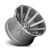 Fuel D714 Contra Platinum Brushed Gunmetal Tinted Clear-2