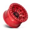 Fuel Covert Beadlock D113 Gloss Red-2