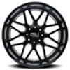 Cali Off-Road Invader 9115 Gloss Black/Milled Spokes-2