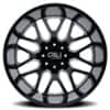 Cali Off-Road Invader Dually Rear 9115D Gloss Black/Milled Spokes-3