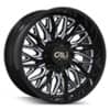 Cali Off-Road Crusher 9118 Black Milled (9118-22170BM)-1