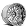 Cali Off-Road 9116 Vertex 20x10 6x139.7 -25 ET 106 CB Chrome (9116-2183C)-1