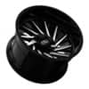 Cali Off-Road Purge 9114 Gloss Black with Milled Spokes-2