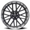 Corsart Kingpin 5 Matte Gunmetal with Diamond Cut Lip 2