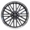 Corsart Kingpin 6 Matte Gunmetal with Diamond Cut Lip 2